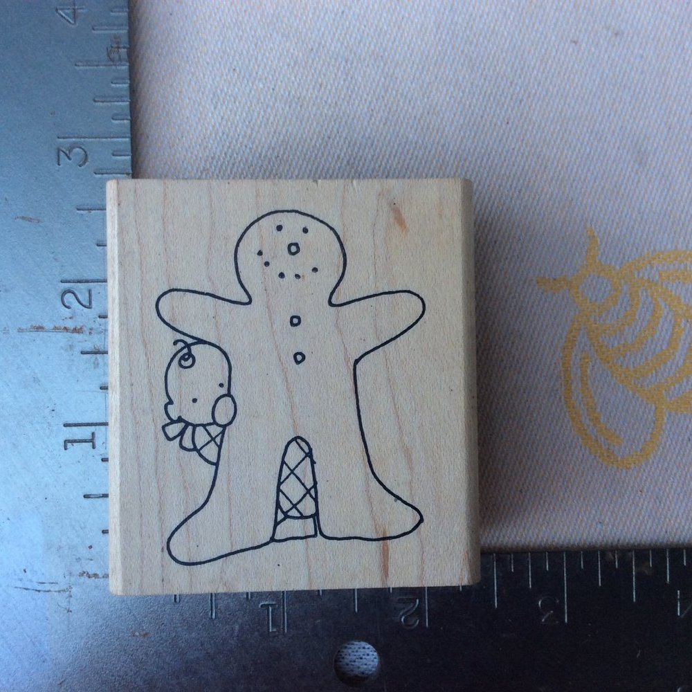 Gingerbread with Baby by PrintWorks